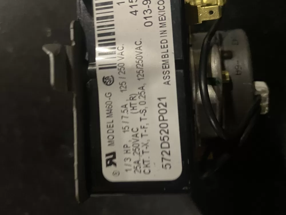 GE 572D520P021 WE4M271 Dryer Timer AZ24940 | WM265