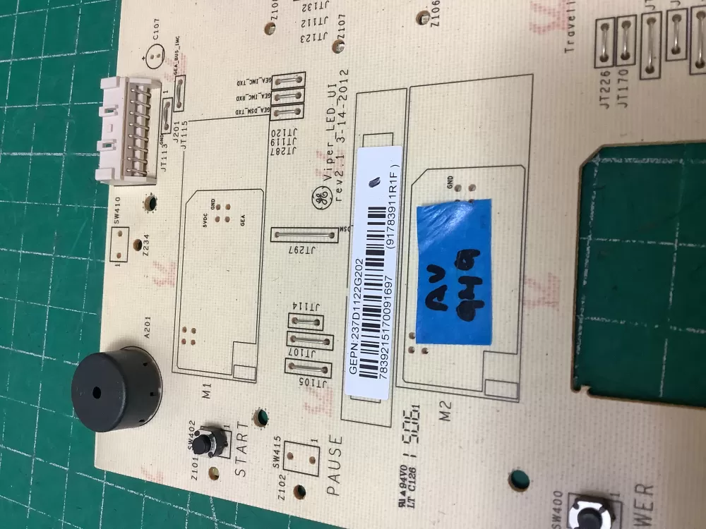 GE 237D1395G202 237D1122G202 237D1060G203 Washer Control Board AZ224839 | ARV949