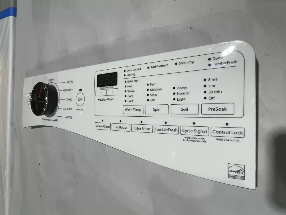 Whirlpool W10903218 PS11769554 Washer Control Board Panel AZ149686 | Wmv691