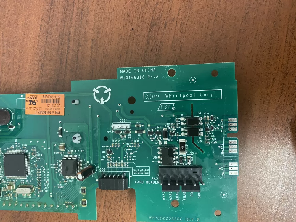 Maytag W10166387 W10166316 Dryer Control Board Display Used AZ44733 | BK1764
