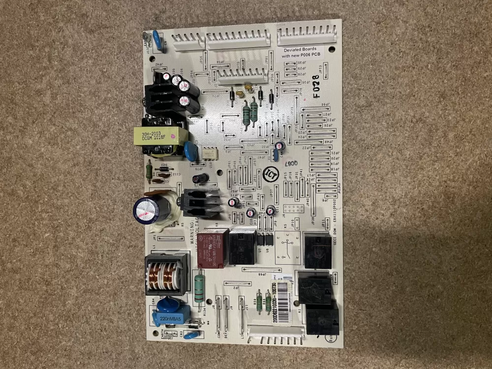 GE 200D6221G030 WR55X24347 AP5970765 WR55X11061 4547115 PS11701275 WR55X22867 Refrigerator Board Control