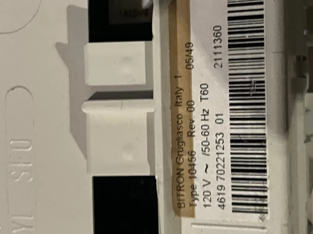 Whirlpool Maytag 4619 70221253 01 Washer Control Board AZ33162 | Wmv362