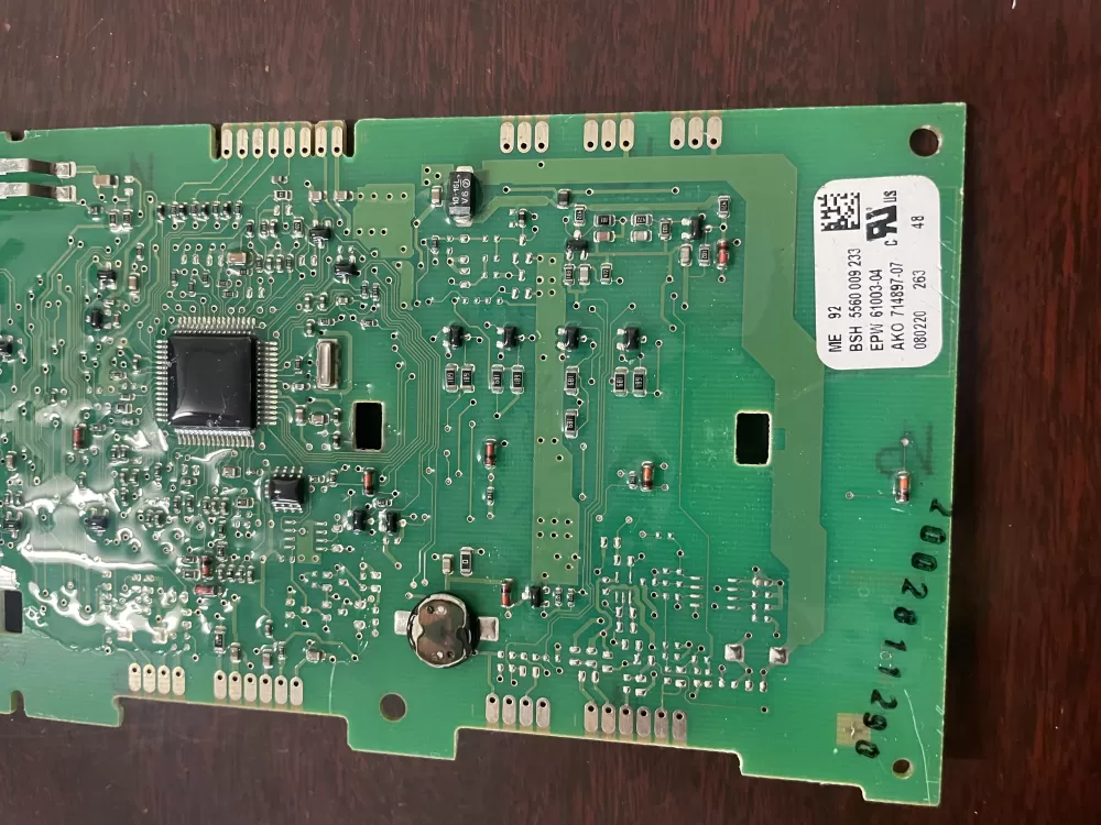 Bosch 5560 009 233 Dryer Control Board AZ42154 | KMV420