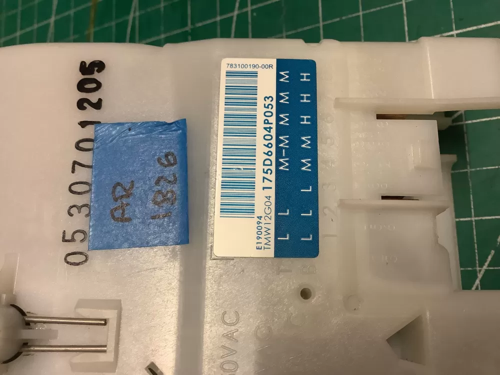 GE WH12X10527 175D6604P053 Washer Timer AZ201087 | AR1826