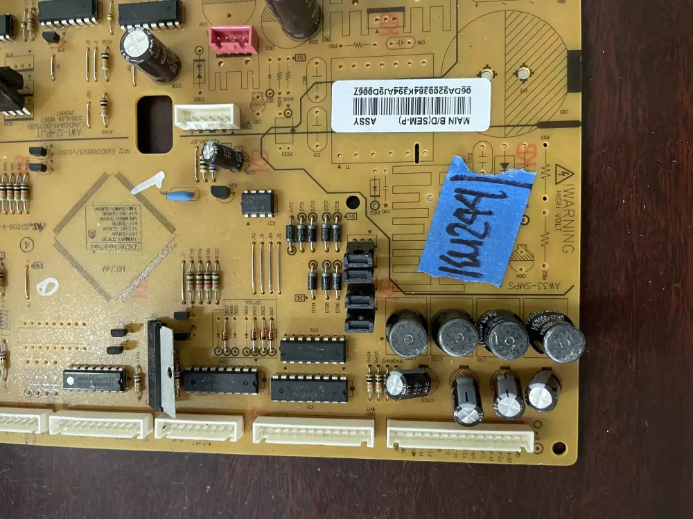 Samsung DA92 00384K Refrigerator Control Board AZ39763 | KM244