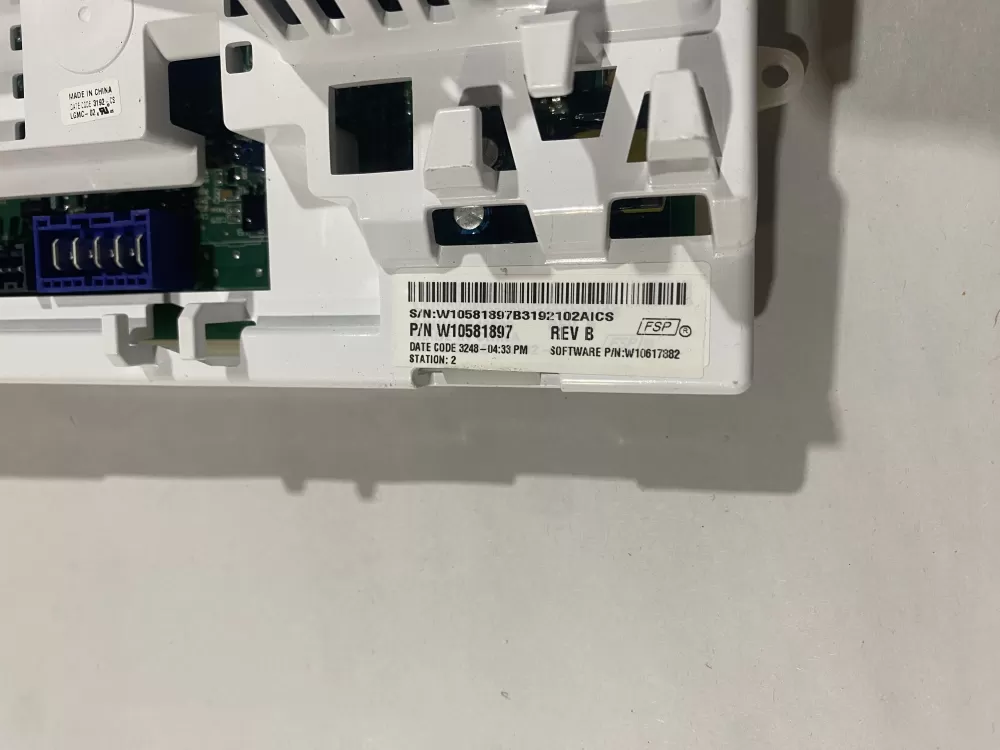 Whirlpool AP5803401 W10581897 PS8768789 Washer Control Board AZ185180 | BK534