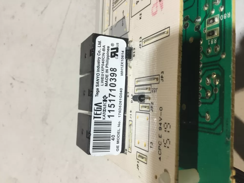 GE 175D5261G040 EBX1129P004 WH12X10614 Washer Control Board AZ48881 | NR1793