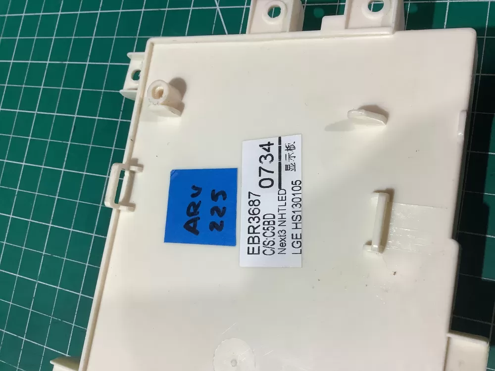 LG EBR36870734 Washer Display Control Board AZ199567 | ARV225