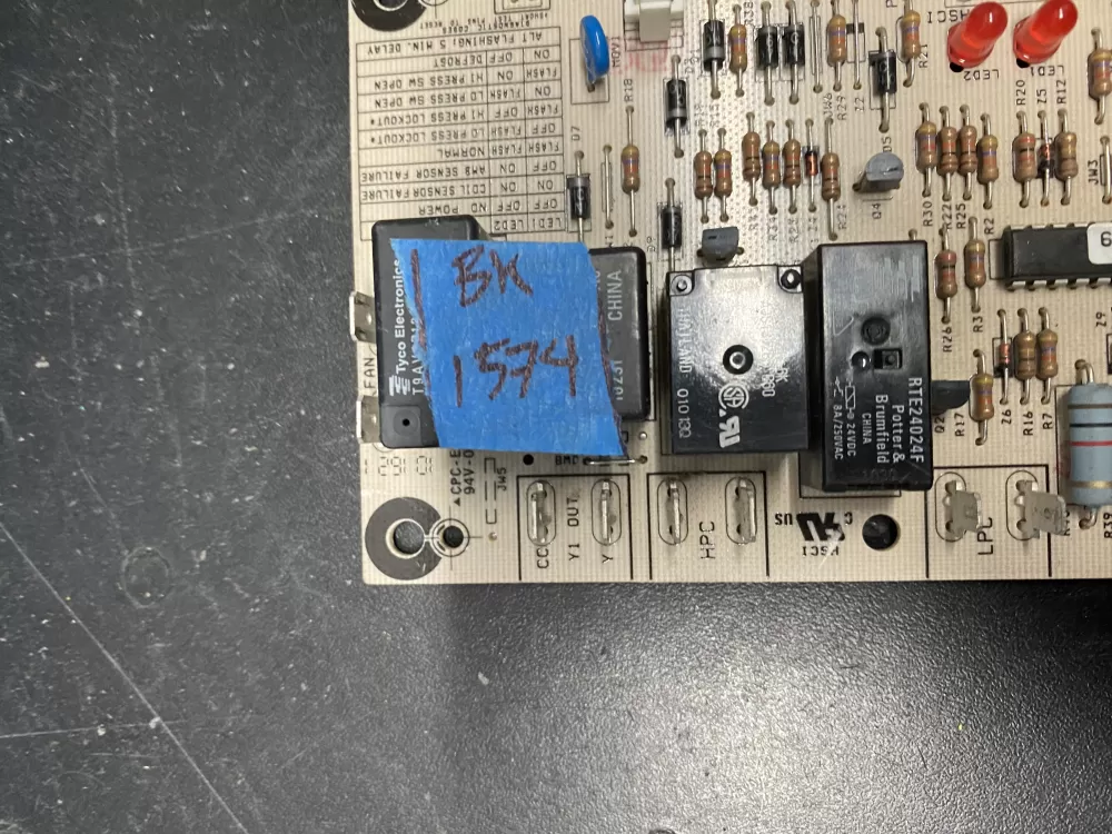 Rheem Bryant 47-102684-08 Control Board Carier 1157-121 AZ15877 | BK1574