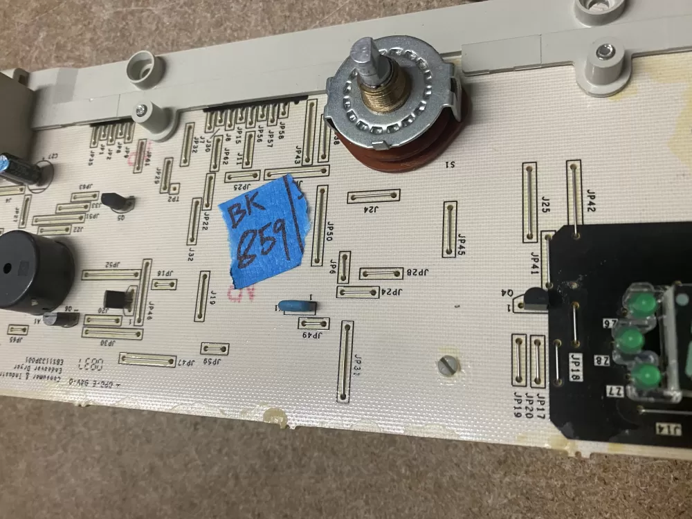 GE 175D5393G001 Dryer Control Board AZ1251 | BK859