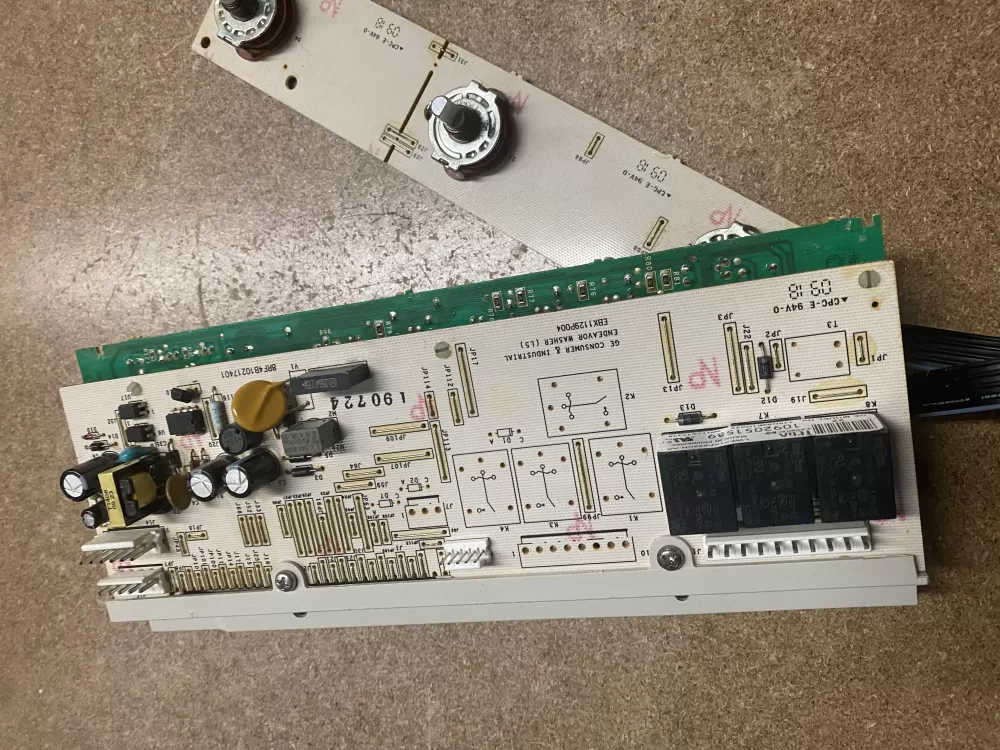 GE WH12X10525 175D5261G022 WH12X10438 Washer Control Board