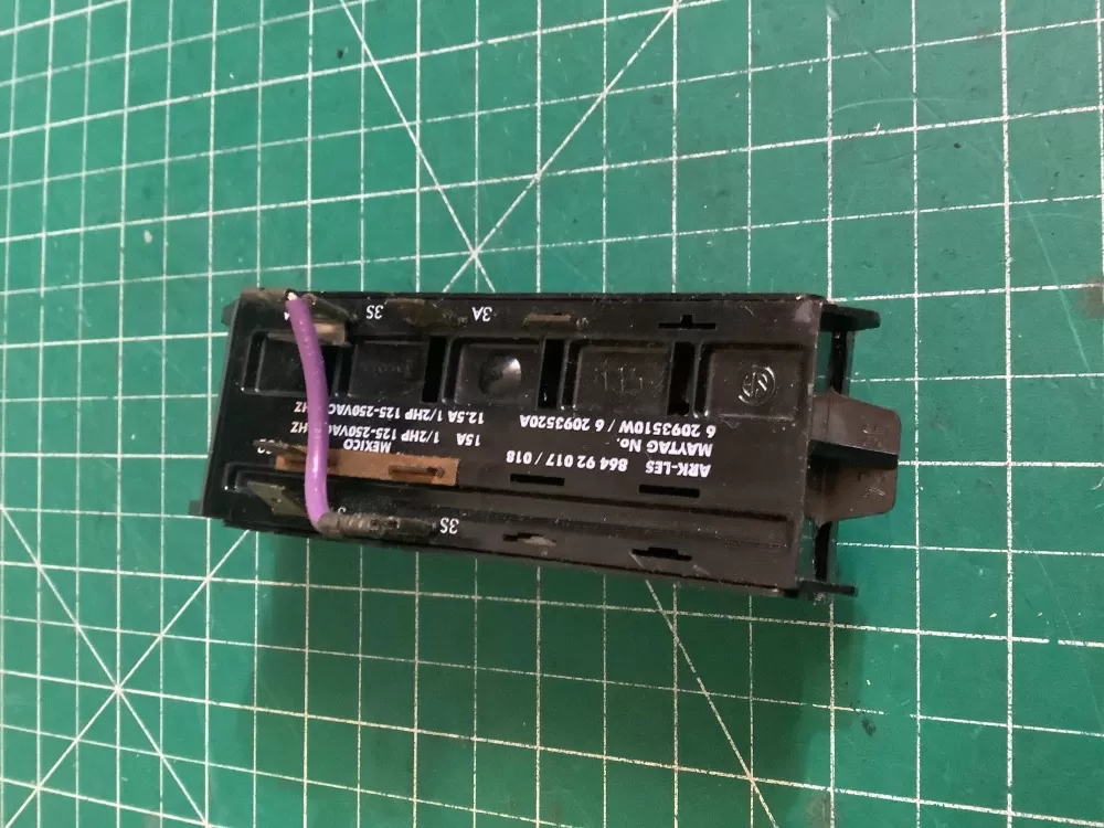 Maytag  62093520 6 2093520 6-2093520  Washer Selector Switch