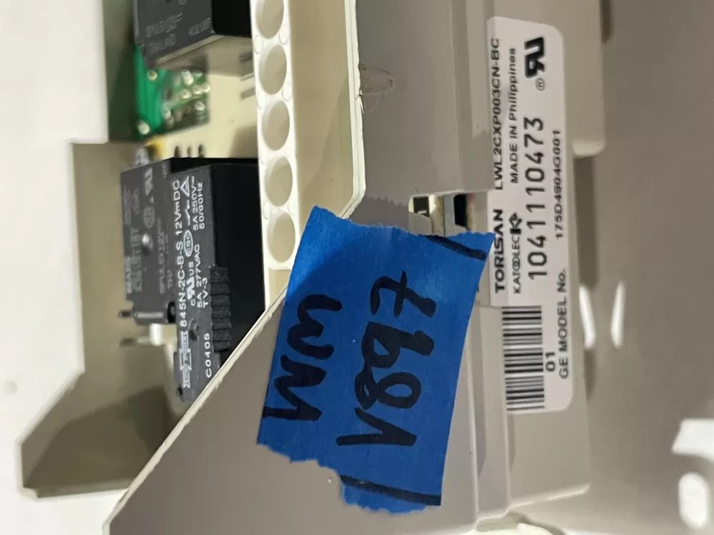 GE Hotpoint 175D4904G001 Washer Control Board AZ200287 | Wmv897