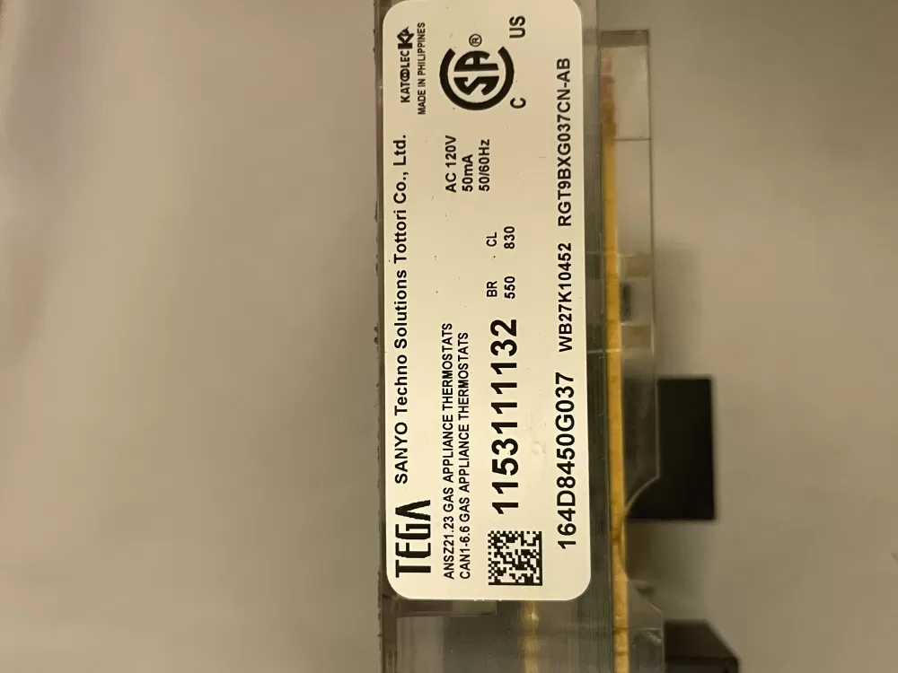 GE 164D8450G037 Wb27k10452 5  Control Board Original Year AZ223455 | Wm2113