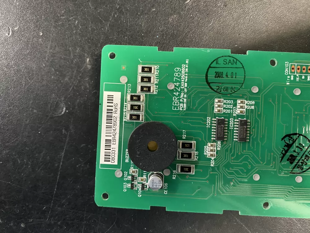 LG EBR42478902 ACQ36835905 Refrigerator Control Board AZ13376 | BK1559