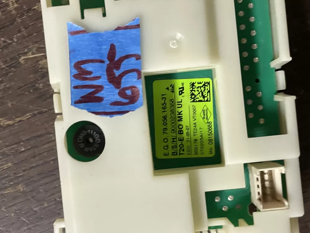 Bosch 9000238358 00449592 Dryer Control Board Panel AZ46829 | Wm650