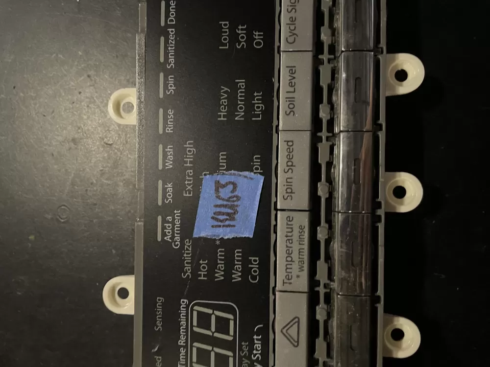 Whirlpool W10352339 Washer Control AZ27177 | KM63