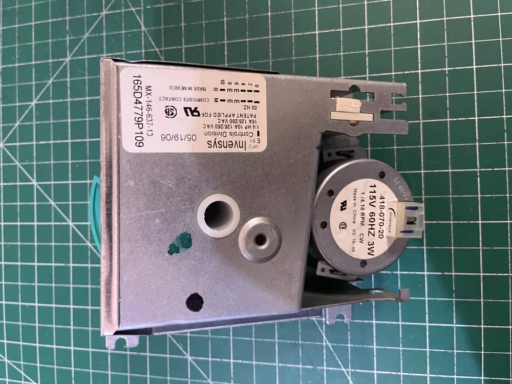 GE 165D4779P109 Dishwasher Timer AZ193218 | KM1628