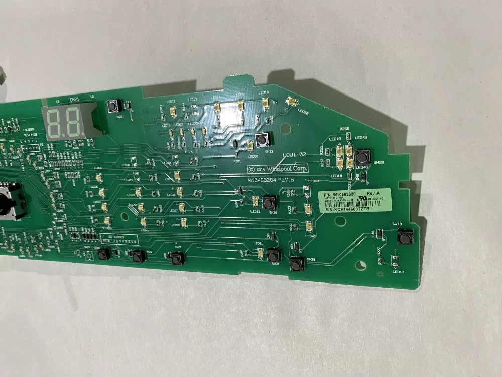 Whirlpool W10562820 Washer Control Board AZ153325 | BK2503