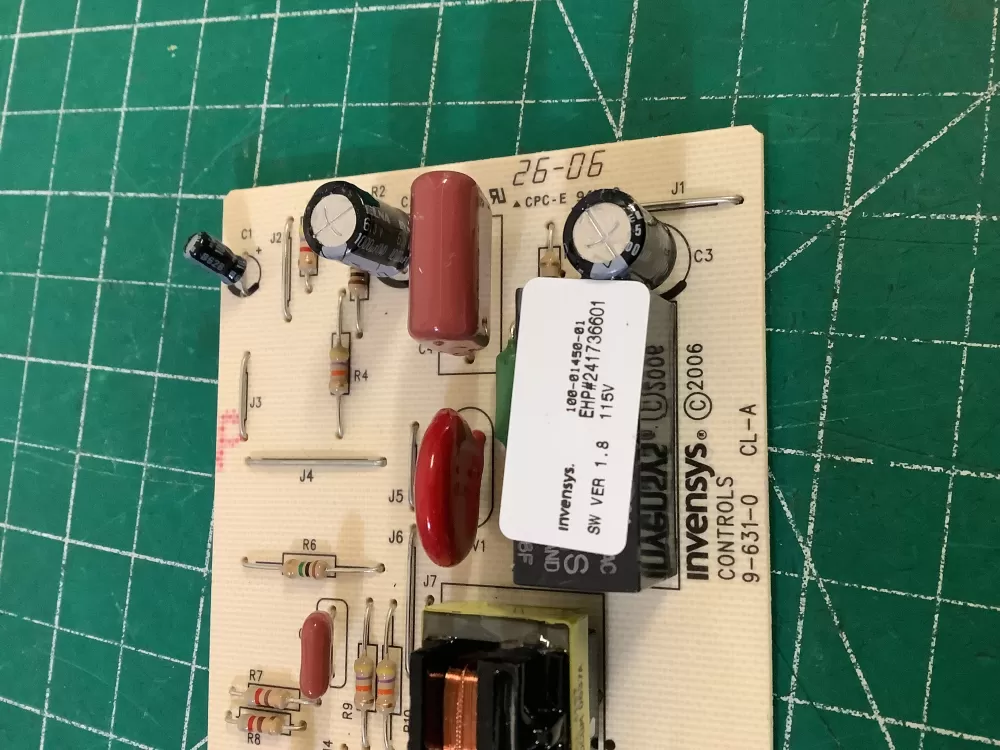 Westinghouse 242011001 PS2581557 Refrigerator Control Board AZ206647 | NR1115