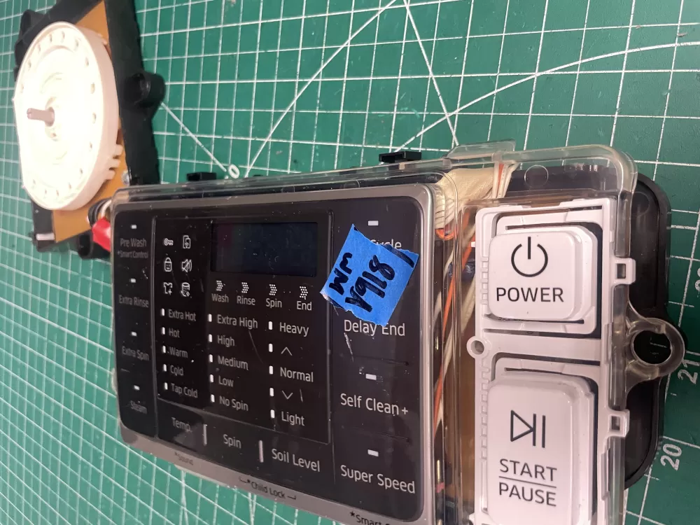 Samsung DC94-06607A Washer User Interface Control Board AZ207268 | Wmv918