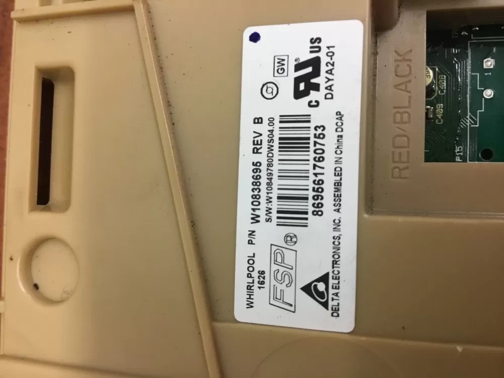 Whirlpool Maytag W10831926 Dishwasher Control Board AZ31804 | NR1674