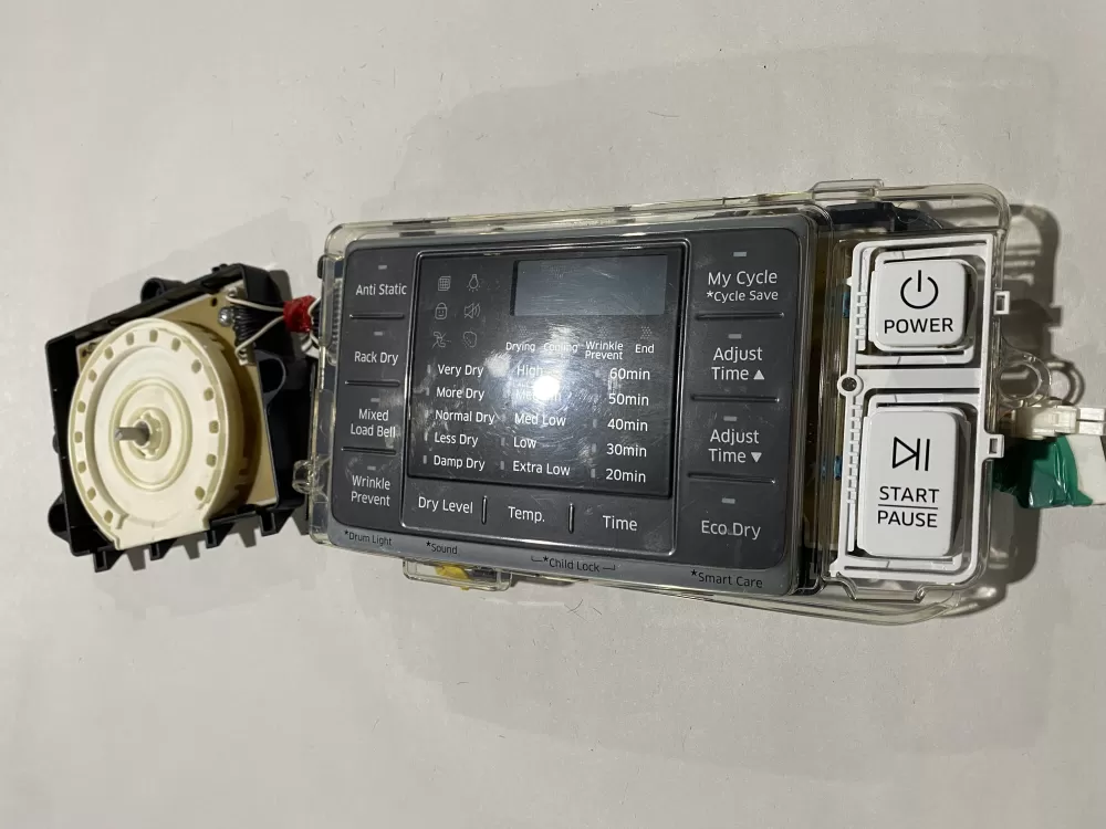 Samsung DC92-01607A Dryer Control Board Interface