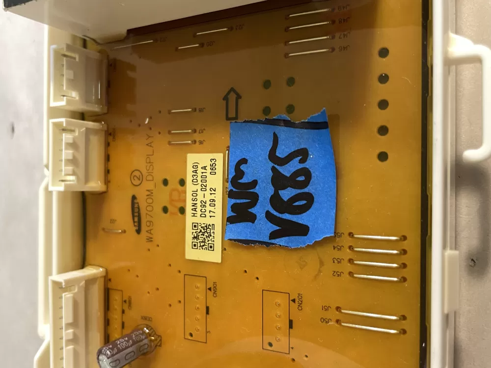 Samsung DC92 02001A AP6243666 DC92 02005A Washer Control Board AZ194637 | Wmv885