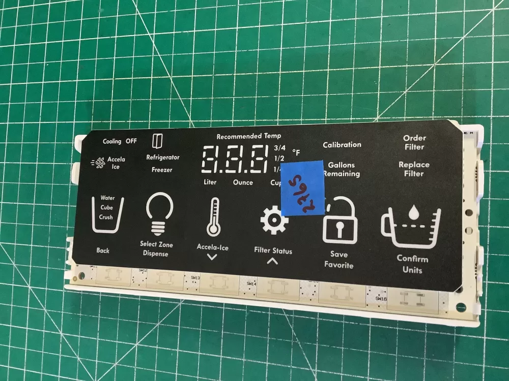 Whirlpool W10822644 Refrigerator Control Board Dispenser AZ198625 | NR2765