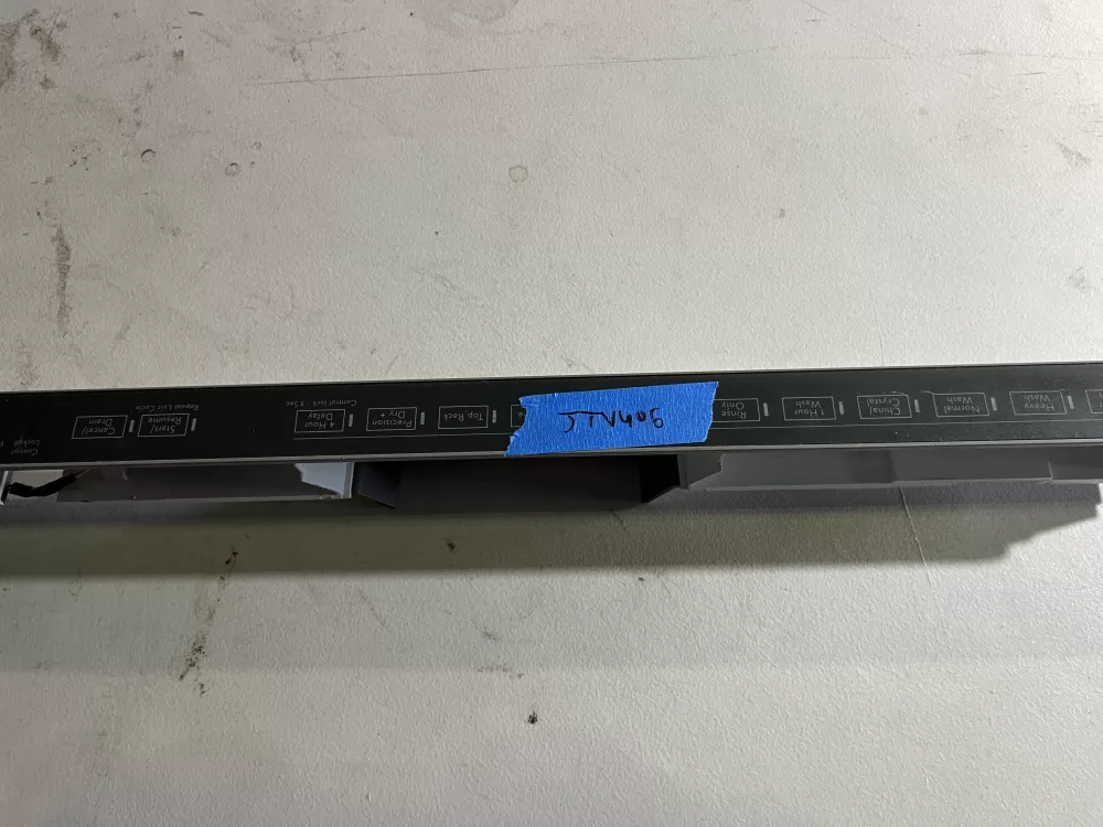 Whirlpool Dishwasher Control Panel  Stainless Steel - W10847804 AZ40758 | V406