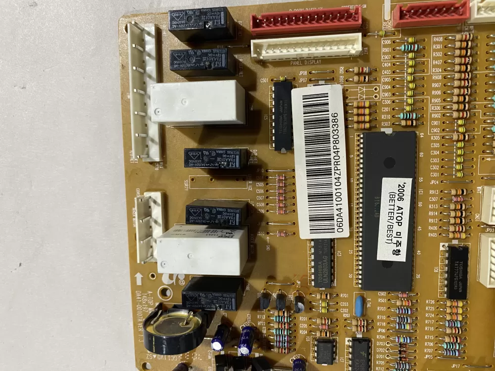Samsung DA41 00104Z Refrigerator Control Board AZ134858 | BK967