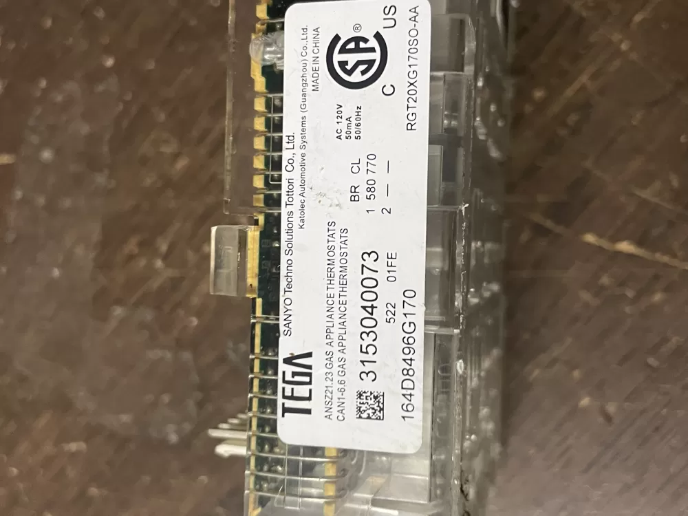 GE WB27X25331 164D8496G170 Range Oven Control Board AZ51397 | Wmv540