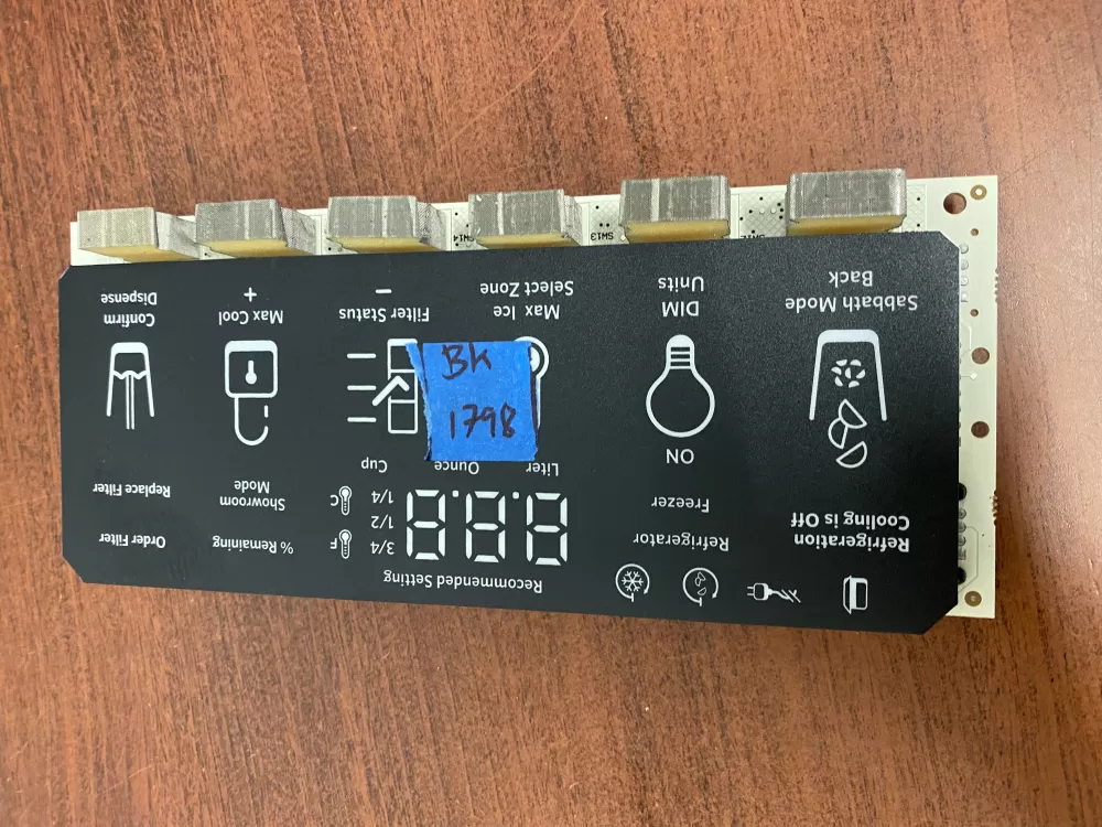 Whirlpool W10486625 W10222961 Refrigerator Control Board AZ49019 | BK1798