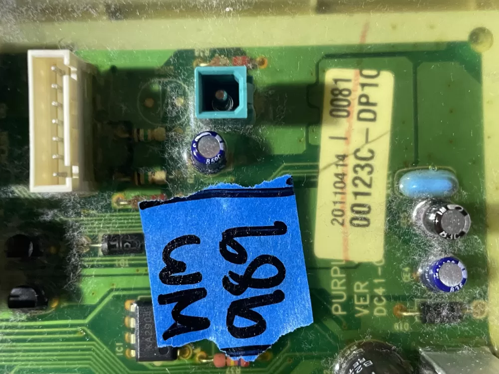 Samsung DC92-00123C Dryer Control Board AZ145049 | Wm989