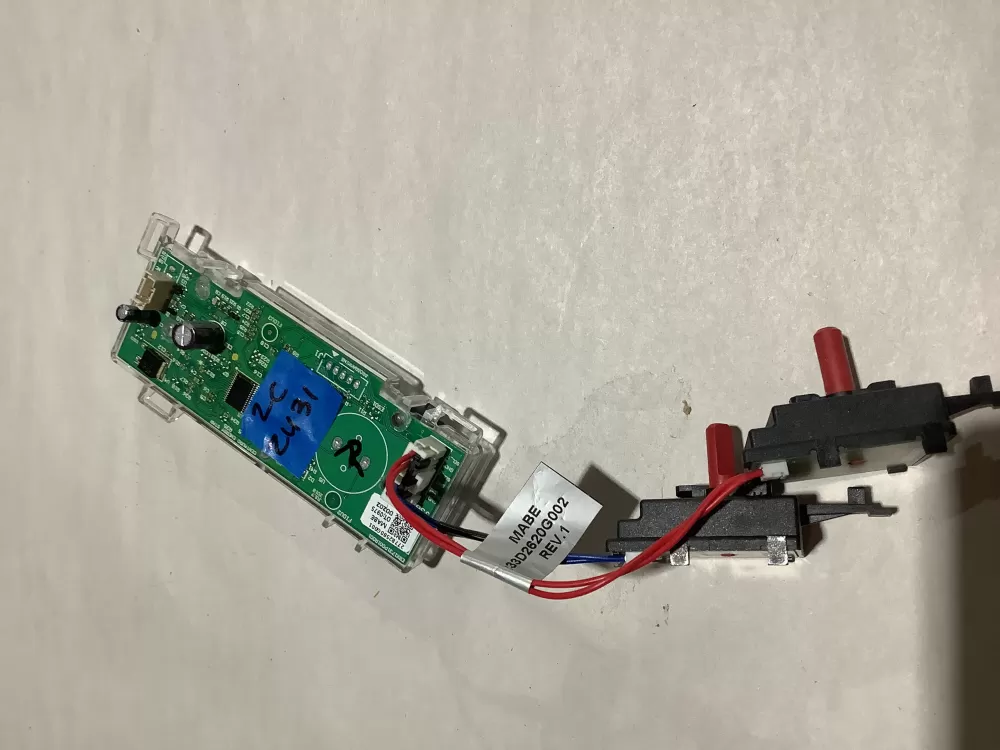 GE 277B2580G001  WE22X28668  Dryer UI Board