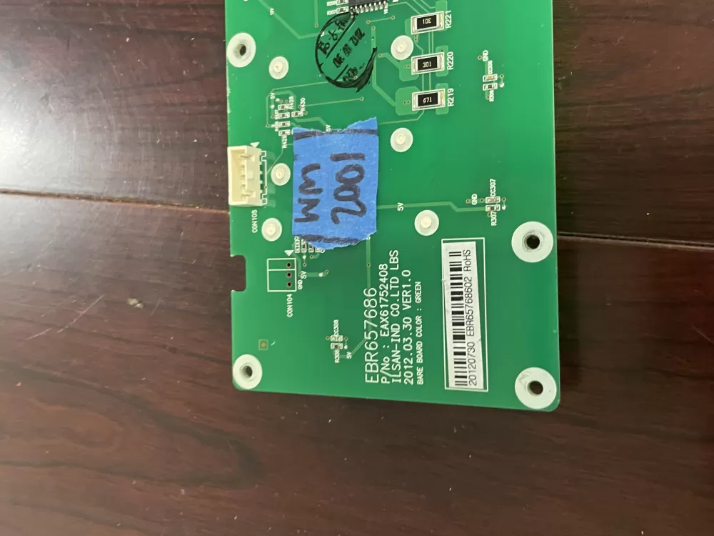 Kenmore EBR65768602 Refrigerator Display Control Board AZ90111 | Wm2001