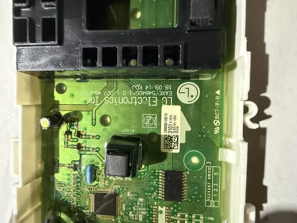 LG EBR86283101 Washer Control Board Display AZ228549 | KMV469