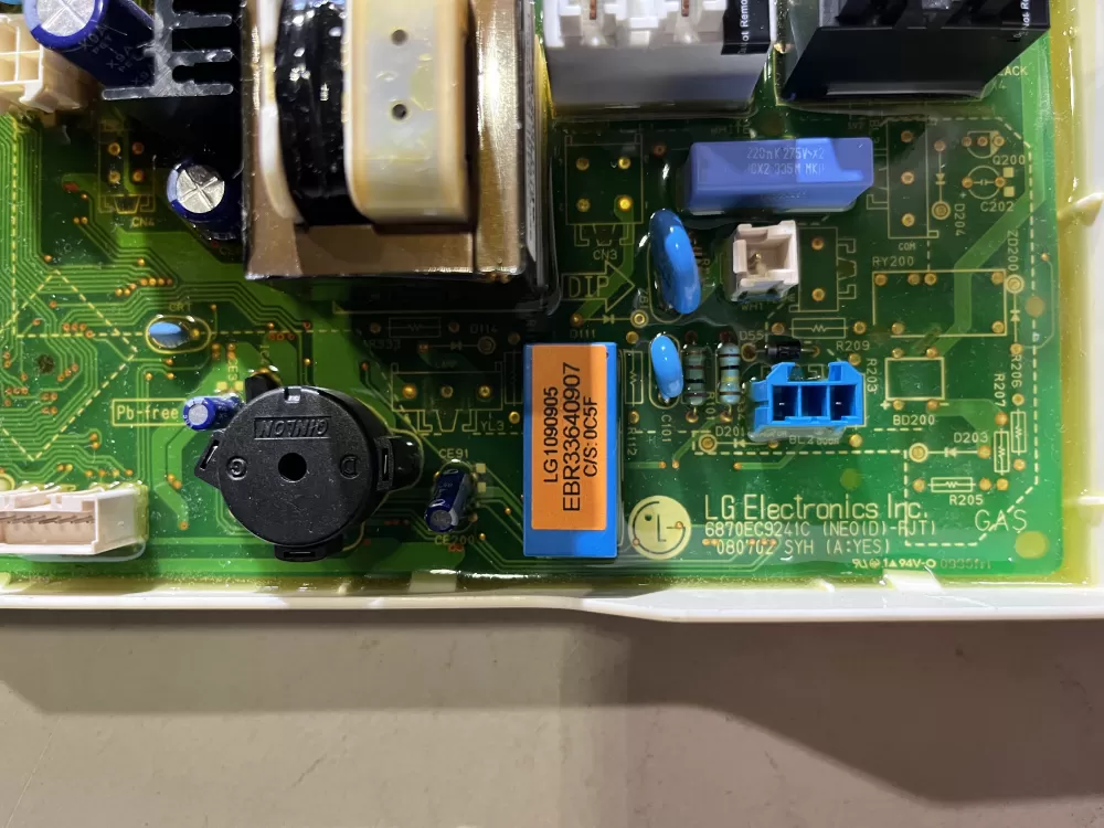 LG 6870EC9241C EBR33640907 Dryer Control Board AZ40804 | V407