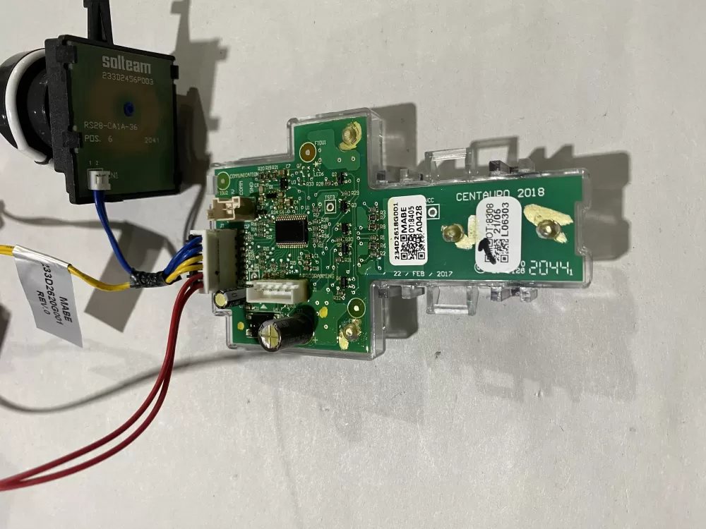 GE 234D2618G001 WE04X27284 Dryer Control Board AZ165565 | BK2553