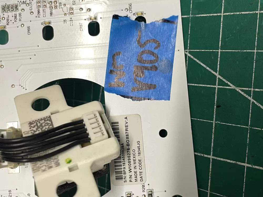 Maytag Washer Touch Control Board W10895276 W10620763 AZ204431 | Smv905