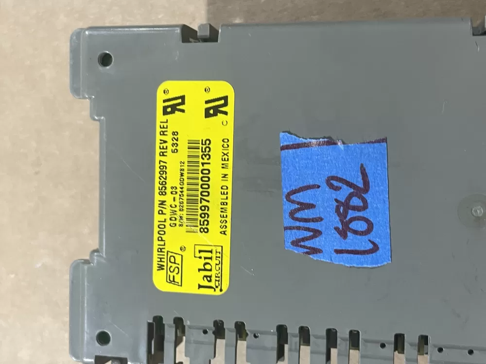 Kenmore KitchenAid W10084141 Dishwasher Control Board AZ62034 | Wm1882