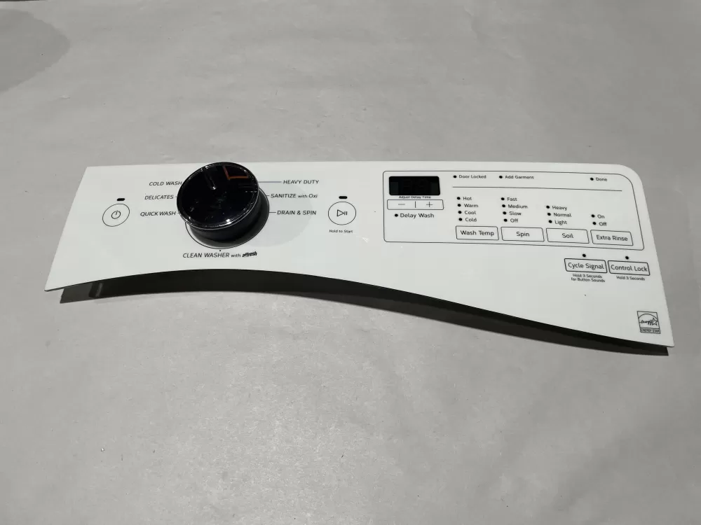 Whirlpool W10640072 W10825109 W10911021 PS11769764 Washer Control Board Panel