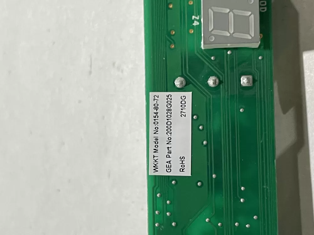 GE 200D1028G025 Refrigerator Control Board AZ177131 | Wm348