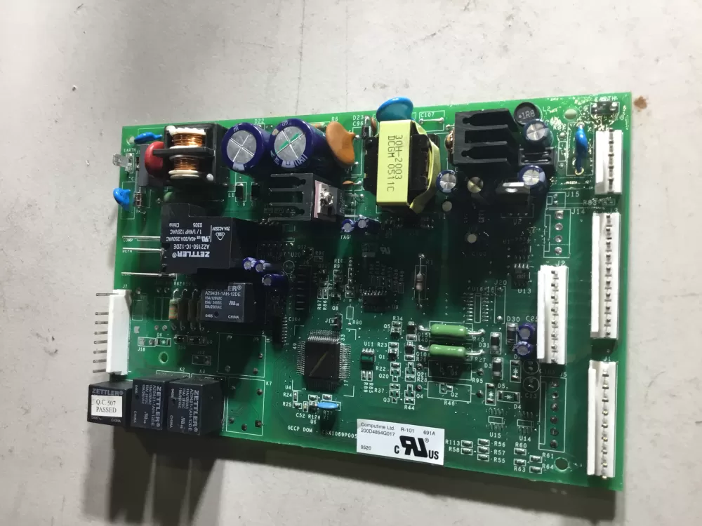 GE 200D4854G017 EBX1069P005 WR55X10524 Fridge Control Board AZ45324 | NR1769