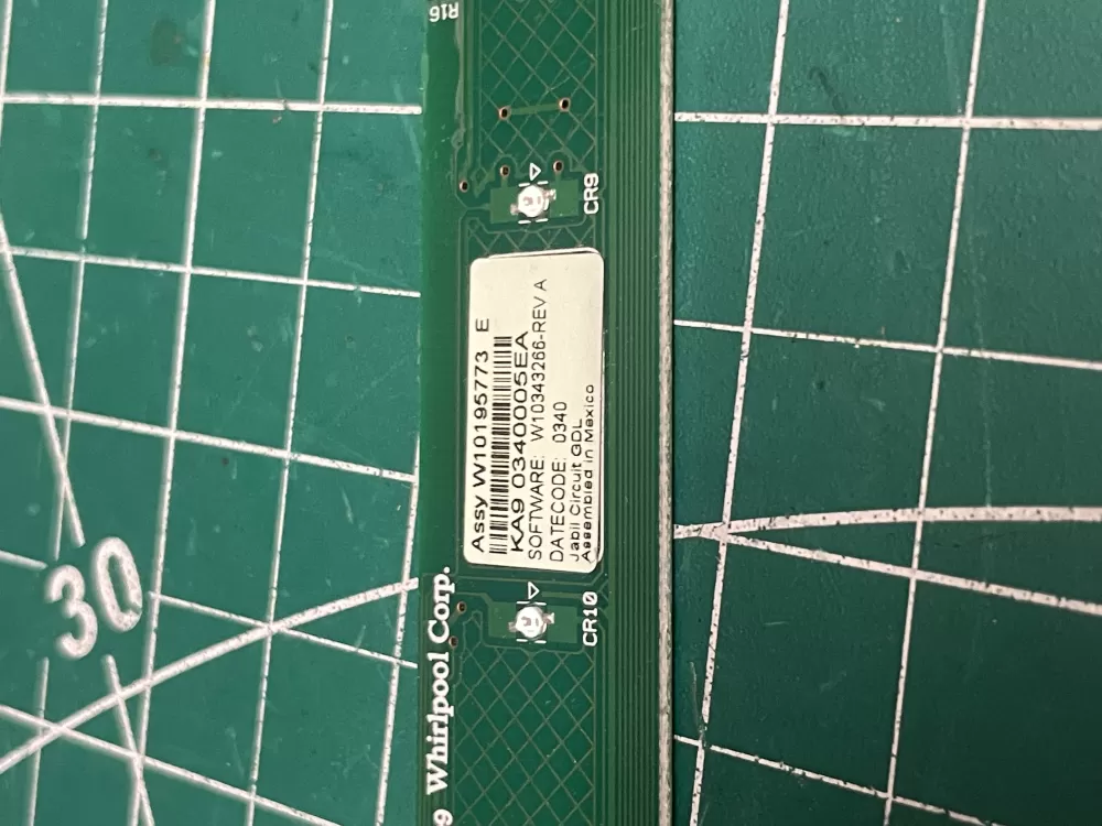 KitchenAid W10195773 Dishwasher Control Board AZ202414 | Wmv821