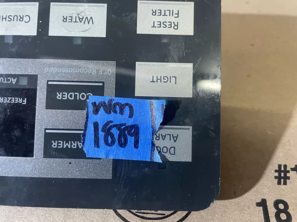 GE 200D7355G049 WR55X10779 Refrigerator Dispenser Control Board AZ96076 | Wm1889