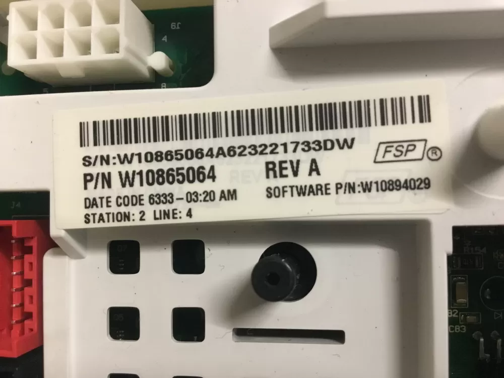 Whirlpool W10803586 W10841364 W10865064 Washer Control Board AZ16309 | NR224