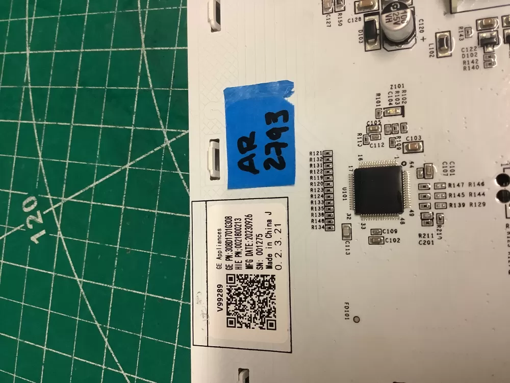 GE Washer Control Board 308D1701G308 00218000213 AZ200151 | AR2793