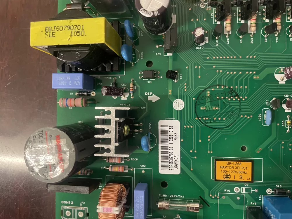 LG Kenmore EBR65002706 Refrigerator Control Board AZ52243 | KM1901