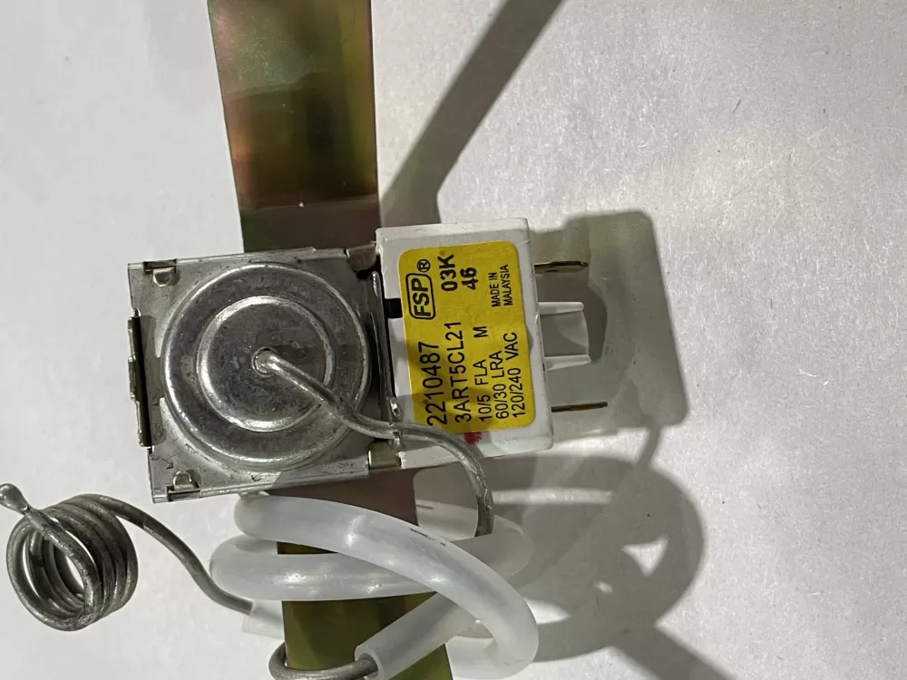 Whirlpool 2210487 Refrigerator Thermostat Cold Control AZ154364 | KM2516